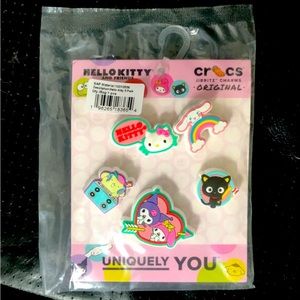Hello Kitty and Friends Crocs Jibbitz Charms. BRAND NEW W/ TAG, UNOPENED, UNWORN